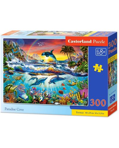 Puzzle Castorland de 300 piese - Paradisul din apa - 1