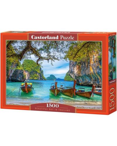 Puzzle Castorland de 1500 piese - Beautiful Bay in Thailand - 1