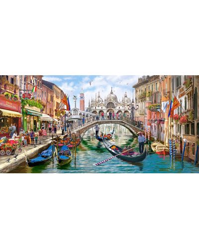 Puzzle panoramic Castorland de 4000 piese - Farmecul Venetiei, Richard Macneil - 2
