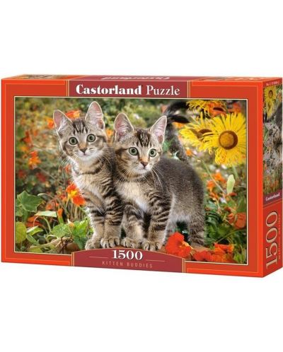 Puzzle Castorland de 1500 piese - Kitten Buddies - 1