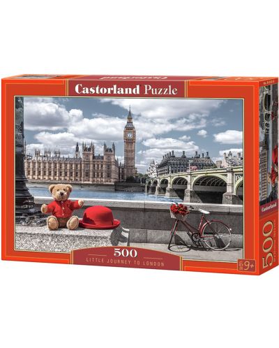 Puzzle Castorland de 500 piese - Calatorie la Londra - 1