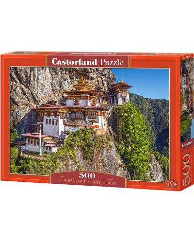 Puzzle Castorland de 500 piese - View of Paro Taktsang, Bhutan - 1