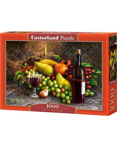 Puzzle Castorland de 1000 piese - Fruit and Wine - 1