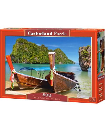 Puzzle Castorland de 500 piese - Khao Phing Kan, Thailand - 1