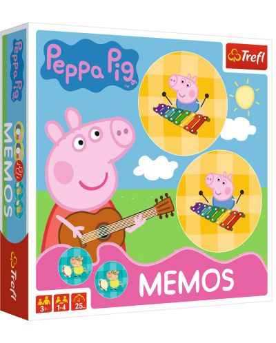 Joc de memorie Trefl - Peppa Pig - 1
