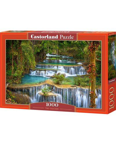 Puzzle Castorland de 1000 piese - Cascade, Adam Gibbs - 1