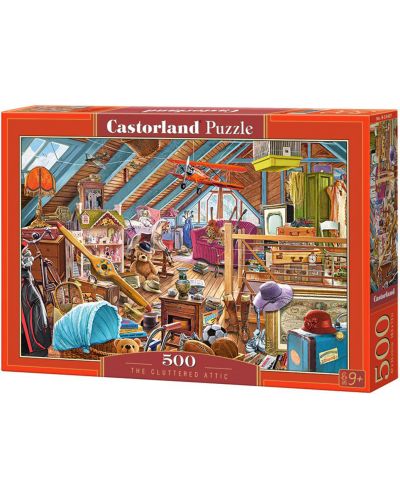 Puzzle Castorland de 500 piese - The Cluttered Attic - 1