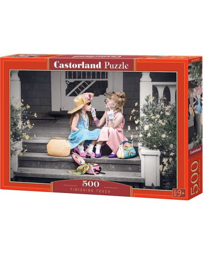 Puzzle Castorland de 500 piese - Atingeri finale - 1