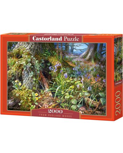 Puzzle Castorland de 2000 piese -  Din padurile Rusland, Graham Twyford - 1