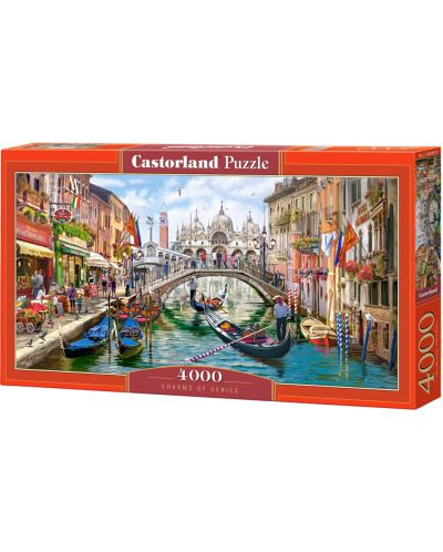 Puzzle panoramic Castorland de 4000 piese - Farmecul Venetiei, Richard Macneil - 1