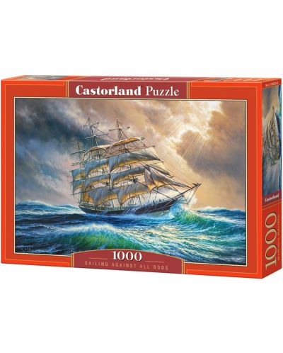 Puzzle Castorland de 1000 piese - Navigand in ciuda sanselor - 1