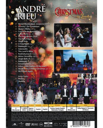 Andre Rieu - Christmas in London (DVD) - 2