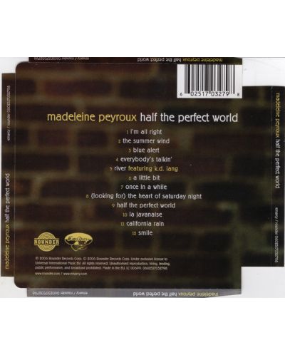 Madeleine Peyroux - Half the Perfect World (CD) - 2