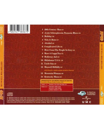 The Kinks - Muswell Hillbillies (CD) - 2