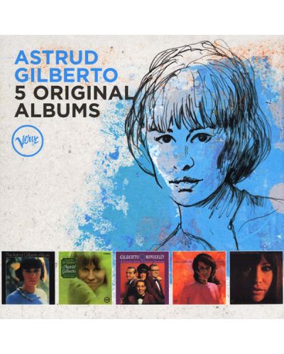 Astrud Gilberto - 5 Original Albums (CD Box)	 - 1
