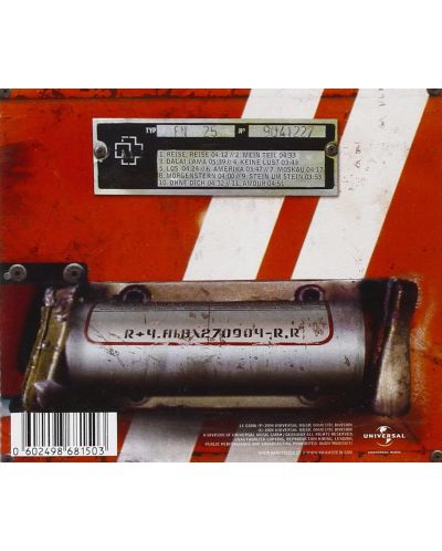 Rammstein - REISE, REISE (CD) - 2
