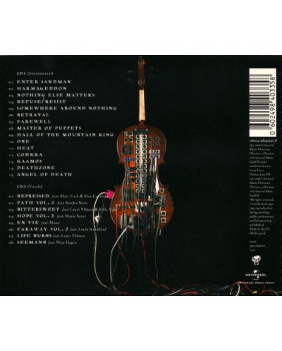 Apocalyptica - Amplified - a Decade of Reinventing The Cello (2 CD) - 2