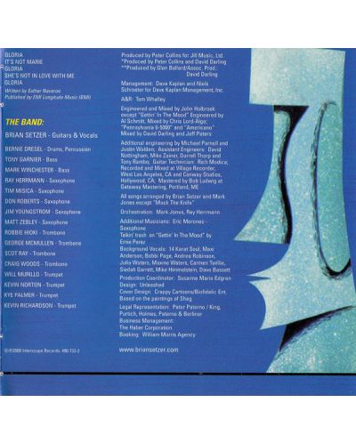 The Brian Setzer Orchestra, the Brian Setzer Orchestra - Vavoom - (CD) - 2