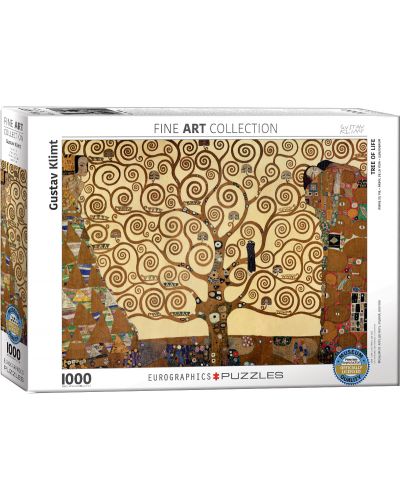 Puzzle Eurographics de 1000 piese – Copacul vietii, Gustav Klimt - 1