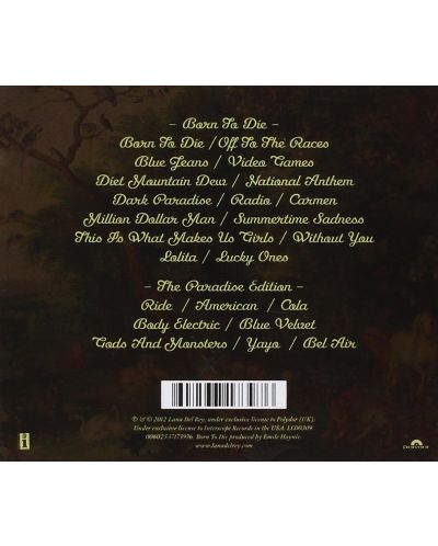 Lana Del Rey - Born To die - The Paradise Edition (CD) - 2