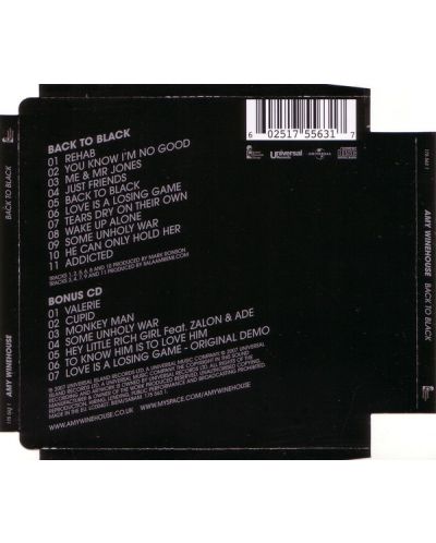 Amy Winehouse - Back to Black (2 CD) - 2
