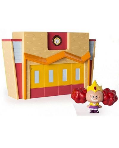 Mini set de joaca cu figurine din Spin Master, Powerpuff Girls - Princess Morbucks la scoala - 2