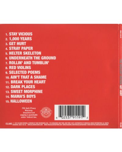 The Gaslight Anthem - Get Hurt - (CD) - 2