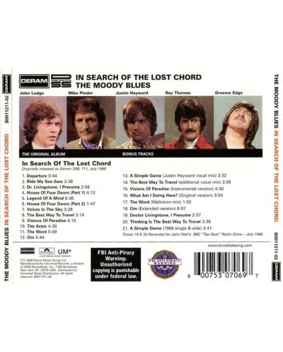 The Moody Blues - In Search Of The Lost Chord (CD) - 2