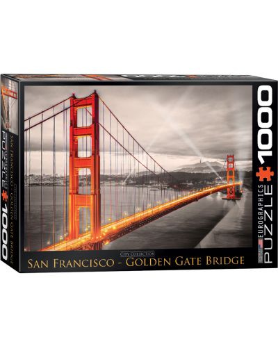 Puzzle Eurographics de 1000 piese – Podul Golden Gate, San Francisco - 1