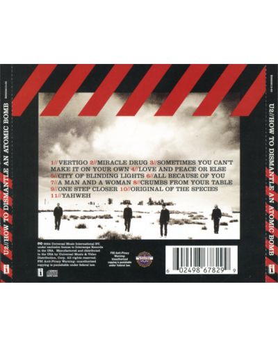 U2 - How to Dismantle An Atomic Bomb (CD) - 2