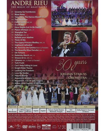 The Magic Of Maastricht - 30 Years Of The Johann Strauss Orchestra (DVD)	 - 2
