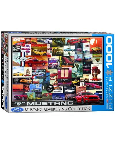 Puzzle Eurographics de 1000 piese – Ford Mustang - 1