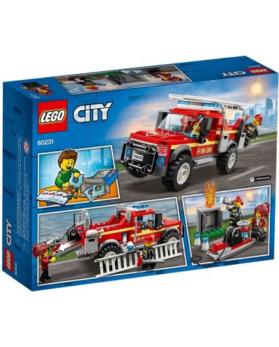 Lego city fire chief response truck 2025