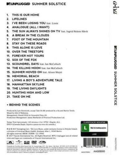 A-ha - MTV Unplugged - Summer Solstice (DVD) - 2