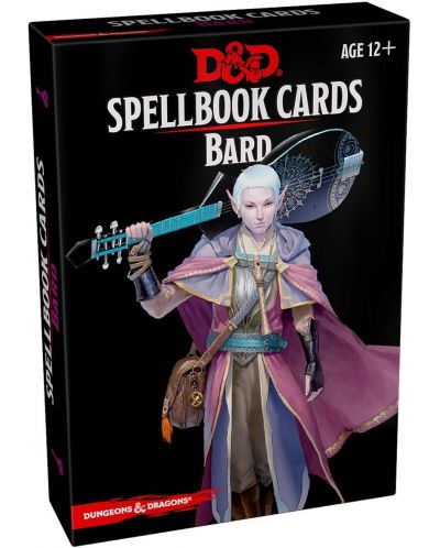 Completare pentru jocul de rol Dungeons & Dragons - Spellbook Cards: Bard - 1