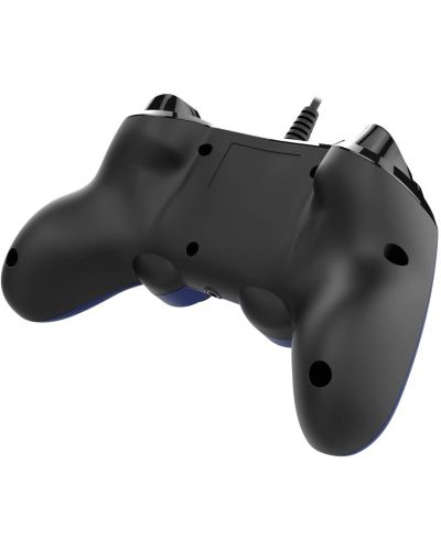 Controller Nacon за PS4 - Wired Compact, albastru - 2