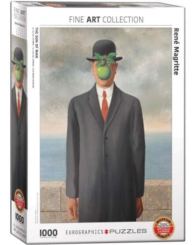 Puzzle Eurographics cu 1000 de piese - The son af man, René Magritte - 1