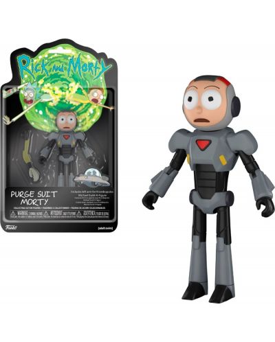 Figurina de actiune Funko - Rick & Morty: Morty Purge Suit - 2