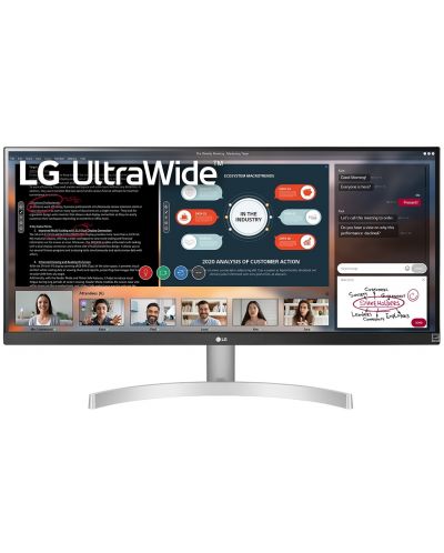 Monitor LG - 29WN600-W, 29" UltraWide, 2560x1080, alb - 1