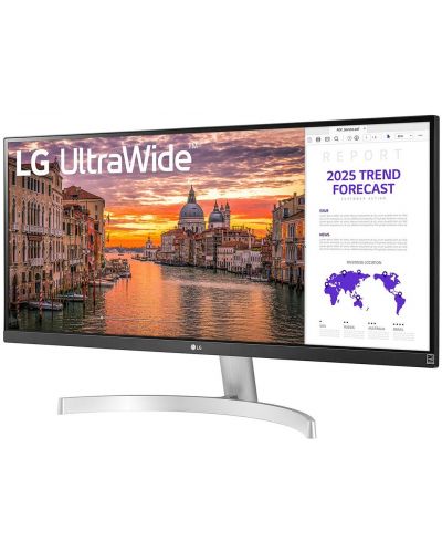 Monitor LG - 29WN600-W, 29" UltraWide, 2560x1080, alb - 2