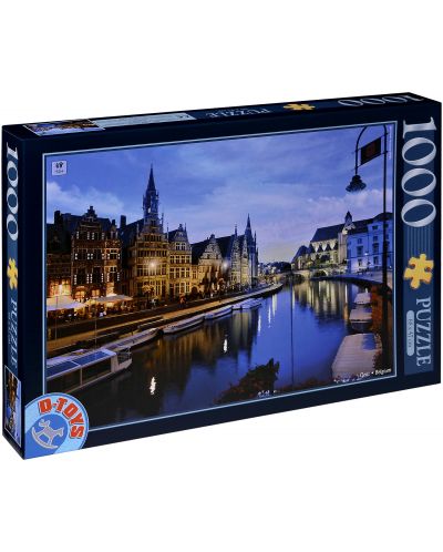 Puzzle D-Toys de 1000 piese - Gent, Belgia - 1