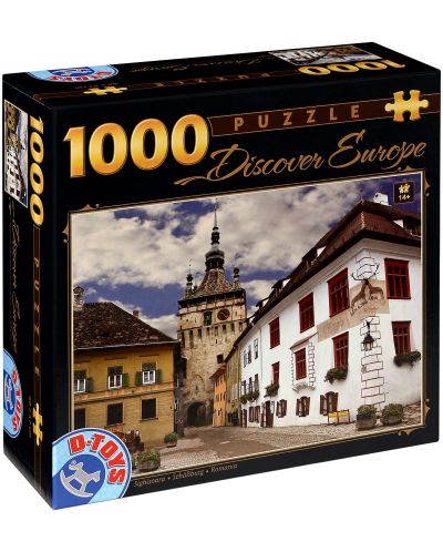Puzzle D-Toys de 1000 piese - Sighisoara, Romania - 1