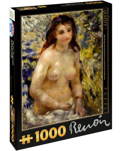 Puzzle D-Toys de 1000 piese – Torsul feminin la soare, Pierre Renoir - 1
