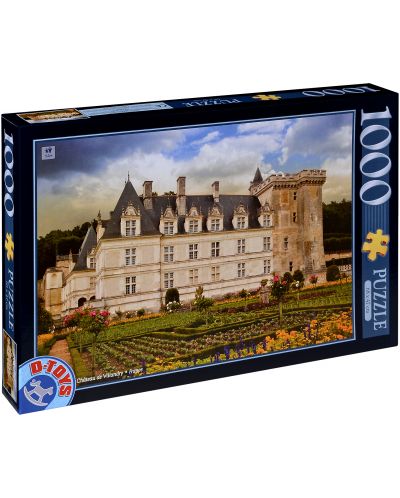 Puzzle D-Toys de 1000 piese -Castelul Villandry, Franta - 1