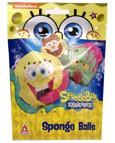 Figurina-surpriza Nickelodeon - SpongeBob minge moale, sortiment - 1