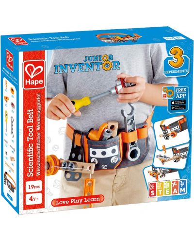 Set de joaca  Hape Junior Inventor - Centura pentru tineri inventatori - 1