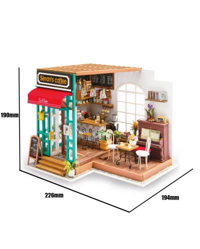 Puzzle 3D Robo Time - Cafeneaua lui Simon - 7