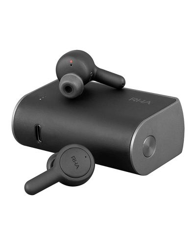 Casti wireless cu microfon RHA - TrueConnect, negre - 1