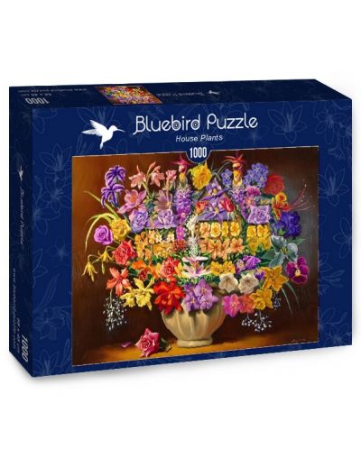 Puzzle Bluebird de 1000 piese -Plante de interior - 1