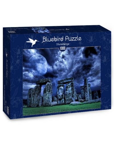 Puzzle Bluebird de 1000 piese - Stonehege - 1